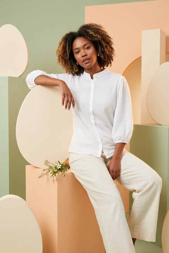 Classic White Button-Down Shirt | Everyday Essential