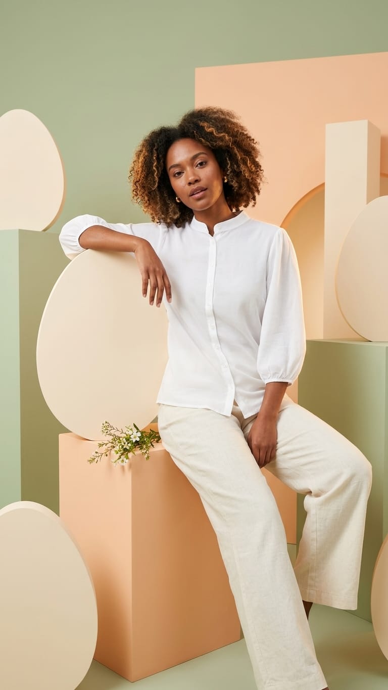 Classic White Button-Down Shirt | Everyday Essential