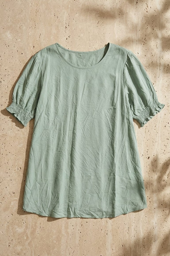 Mint Green Relaxed Fit Top | Soft Everyday Comfort