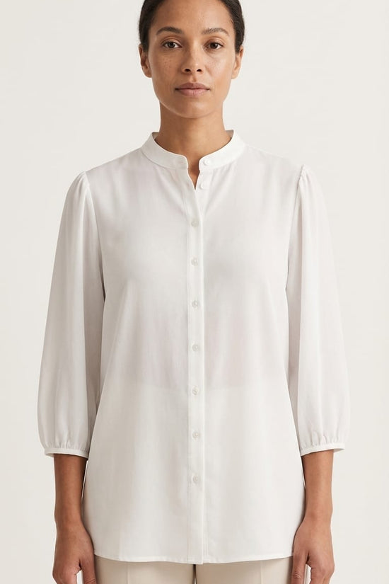 Classic White Button-Down Shirt | Everyday Essential