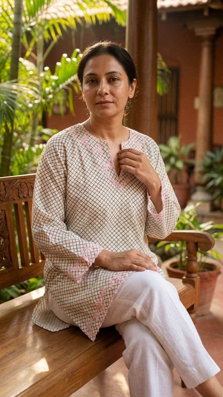 Pastel Grace Kurta Set | Soft Minimal Ethnic Wear