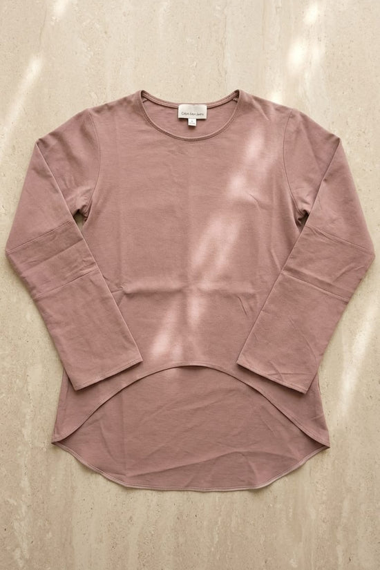 Blush High-Low Top | Soft Minimal Everyday Wear