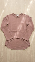 Blush High-Low Top | Soft Minimal Everyday Wear