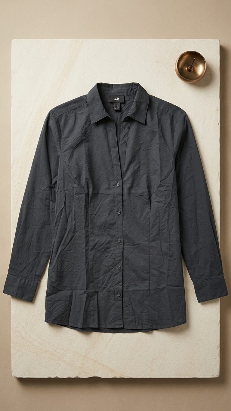 Charcoal Classic Shirt | Smart Everyday Wear