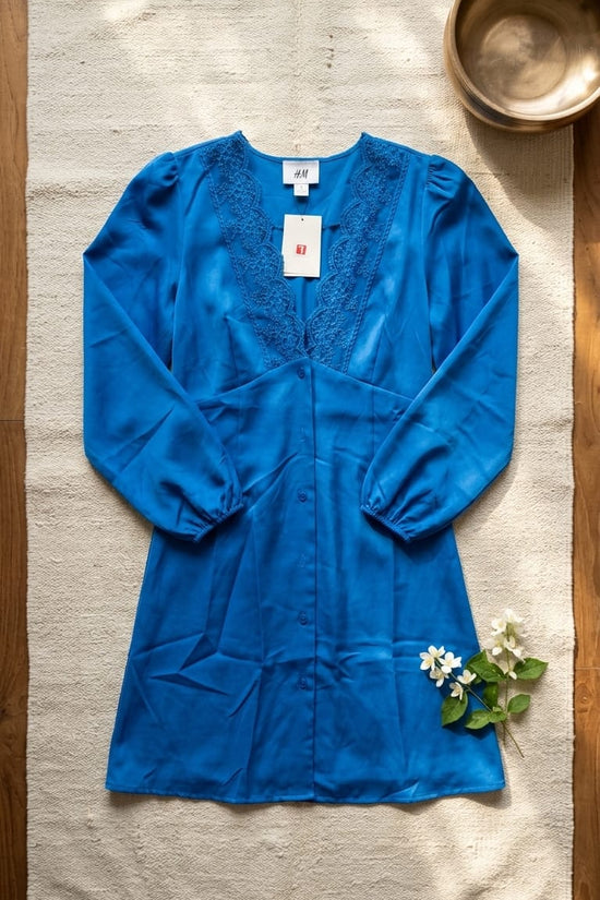 Royal Blue Lace Dress | Elegant Everyday Chic